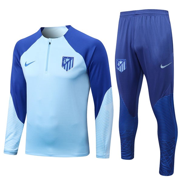 Trainings-Sweatshirt Atletico Madrid 2023 Blau 2